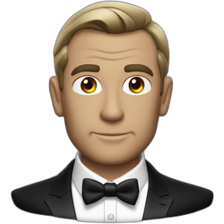 james bond 007 emoji