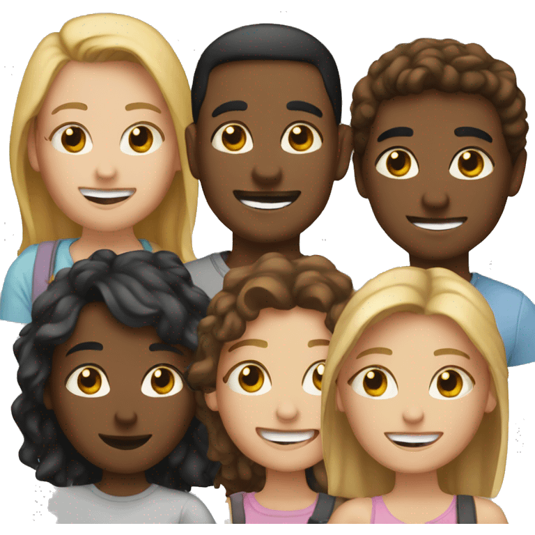 A group of friends emoji