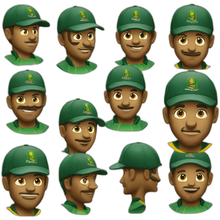 South Africa cricket emoji