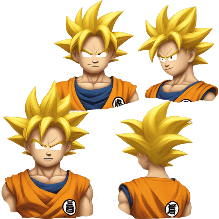 Goku super saiyan emoji