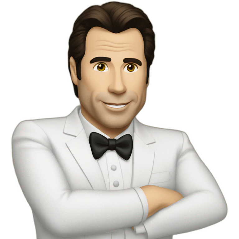 john travolta emoji