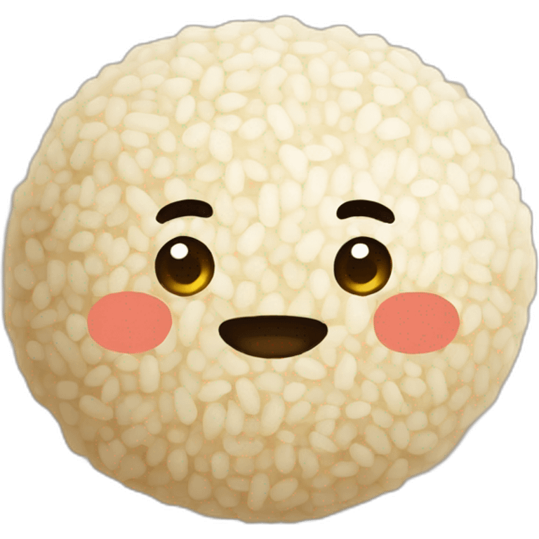 Sesame rice ball emoji