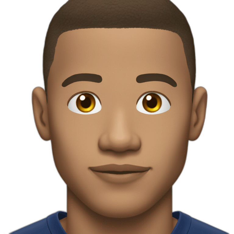 Mbappé qui fait des cœur emoji