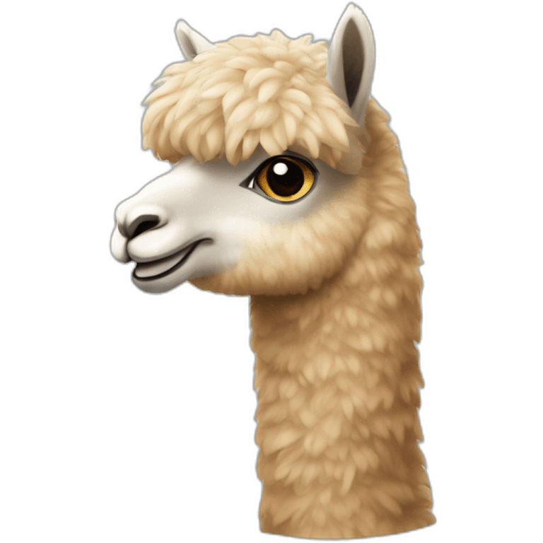 Côté alpaca emoji