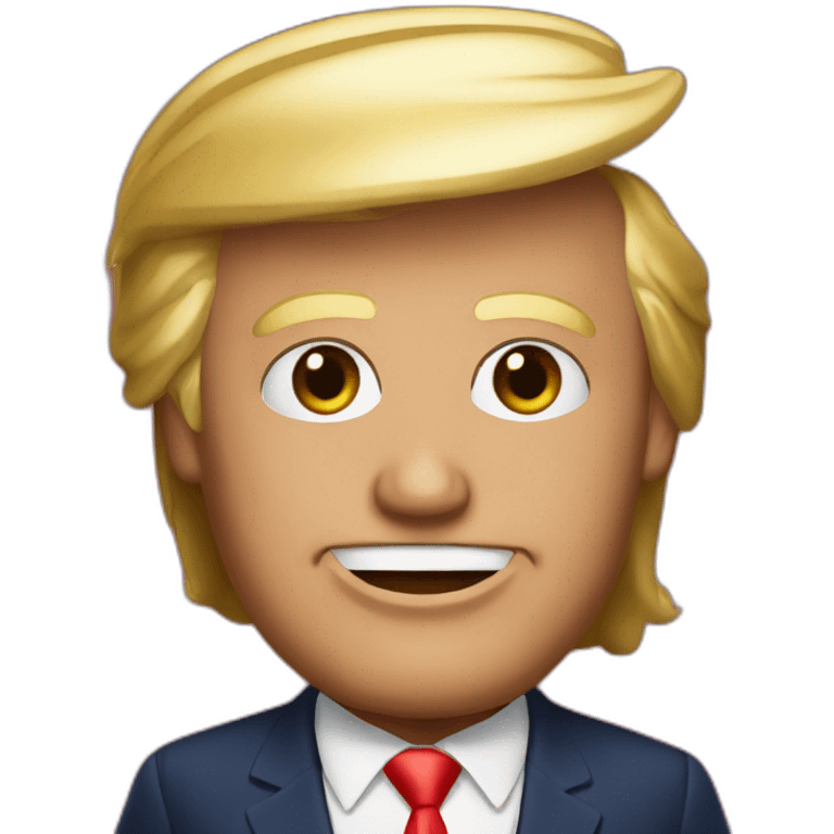 Pastèque Donald Trump emoji