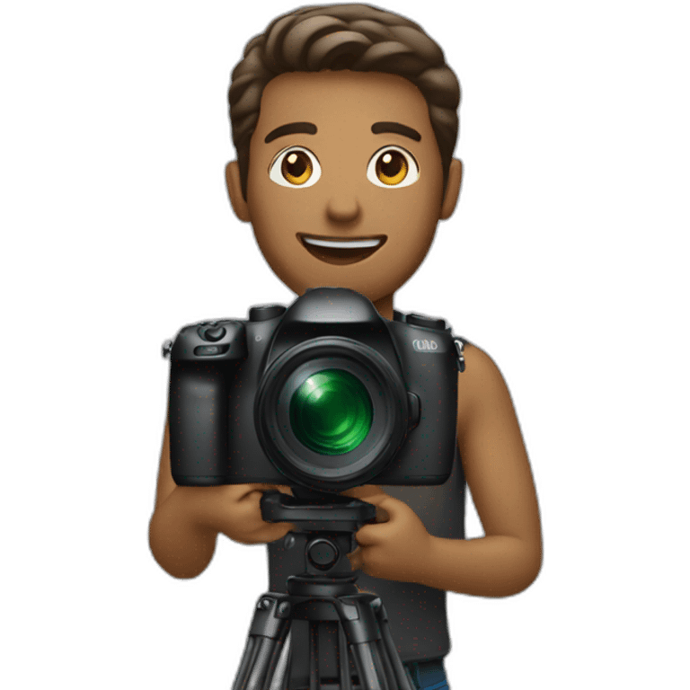 Camera man emoji