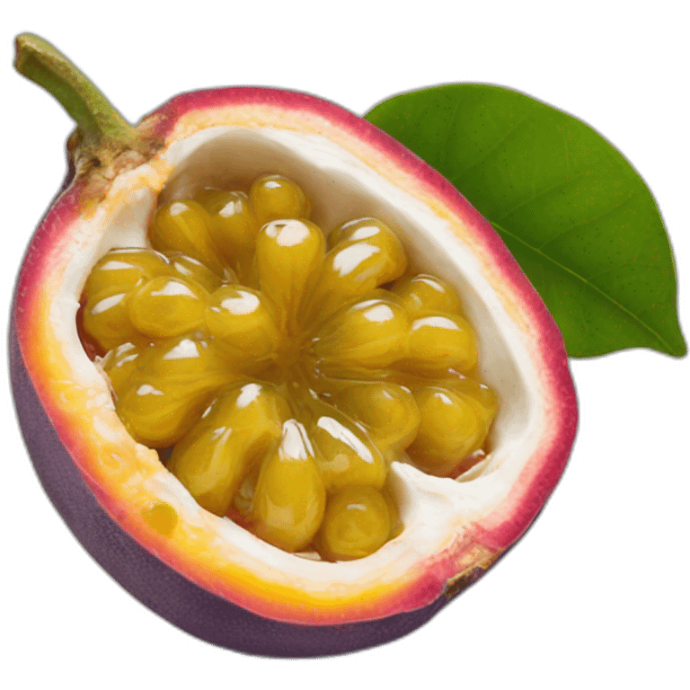 passion fruit the one in emoji