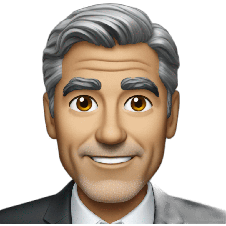 George clooney emoji