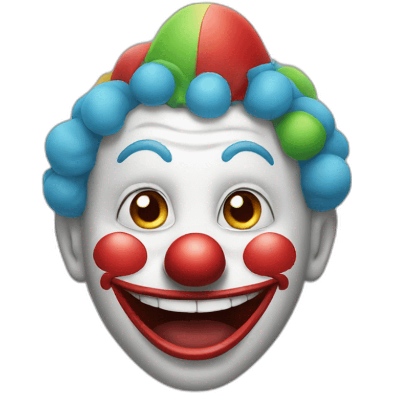 clown happy emoji