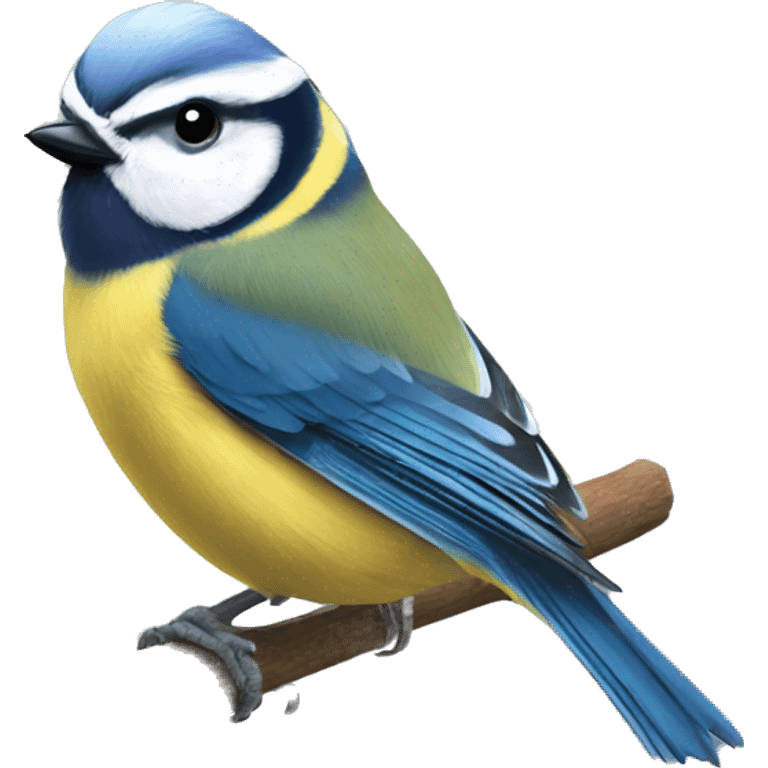 Blue tit emoji