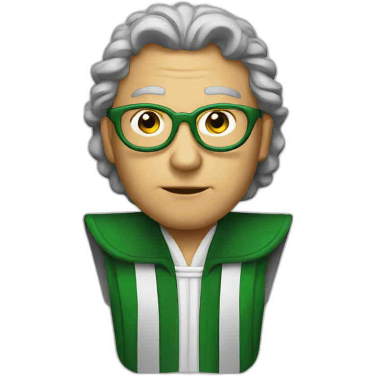 Green judge emoji