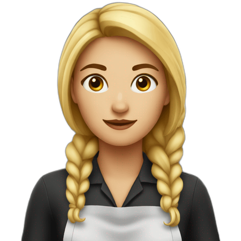 barista girl emoji