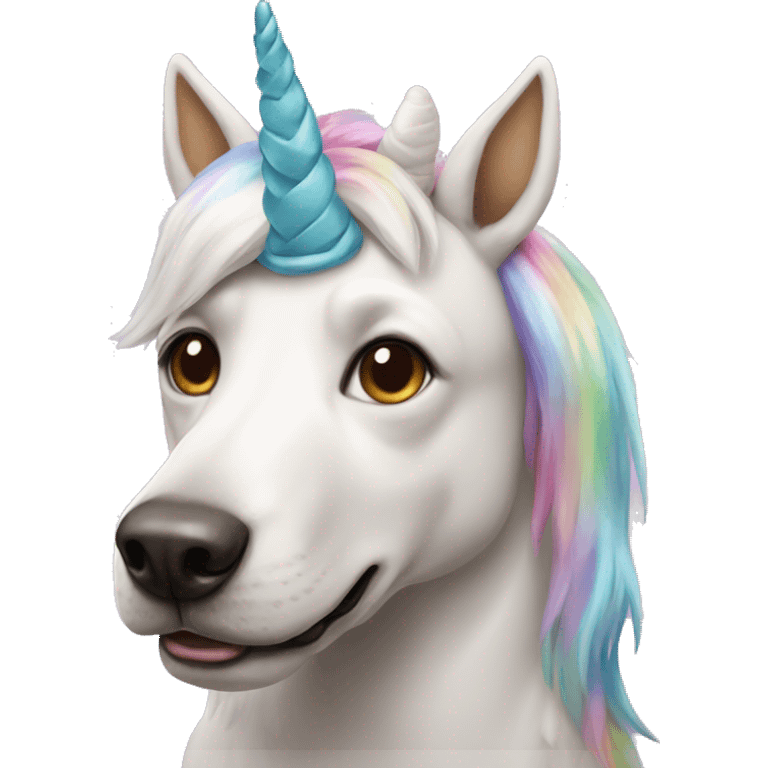 dog unicorn emoji