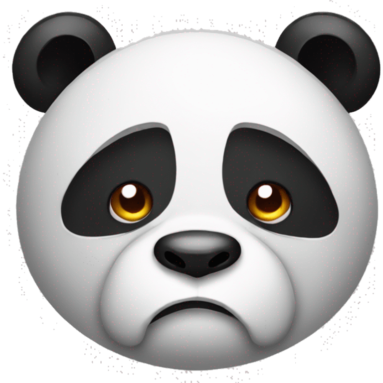 angry panda emoji