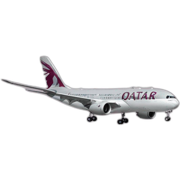 Qatar Airways air plane emoji