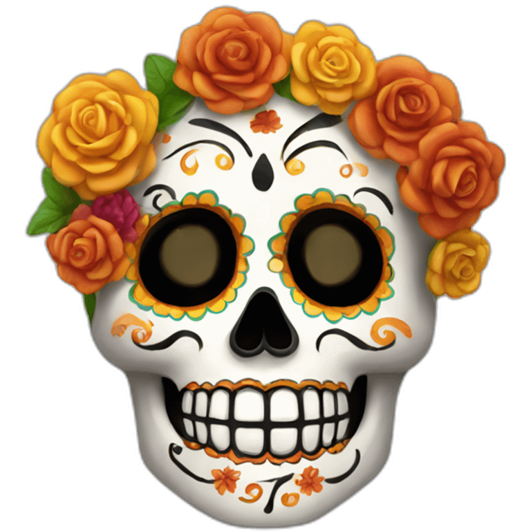 Día de los muertos emoji