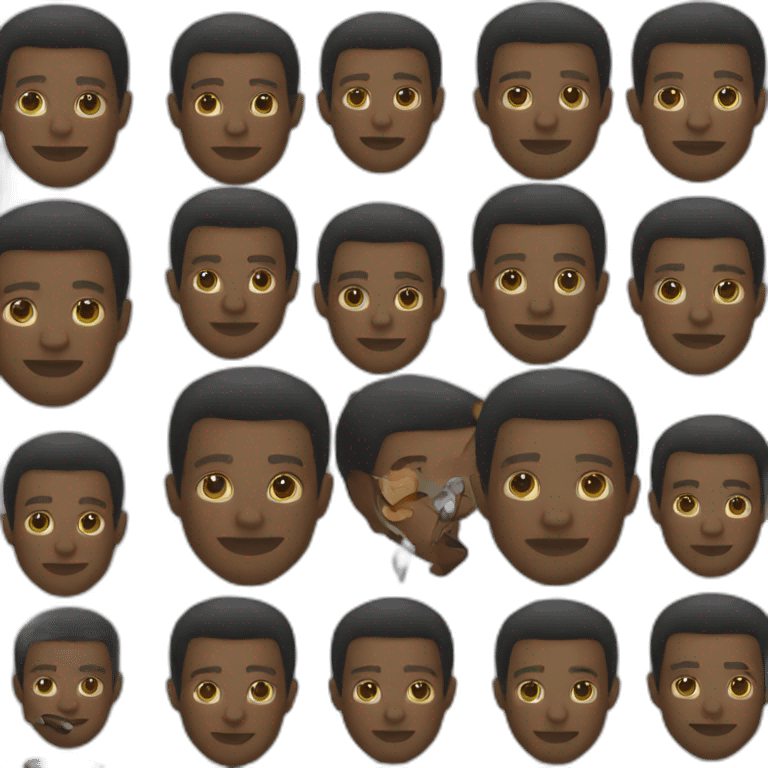 black men emoji