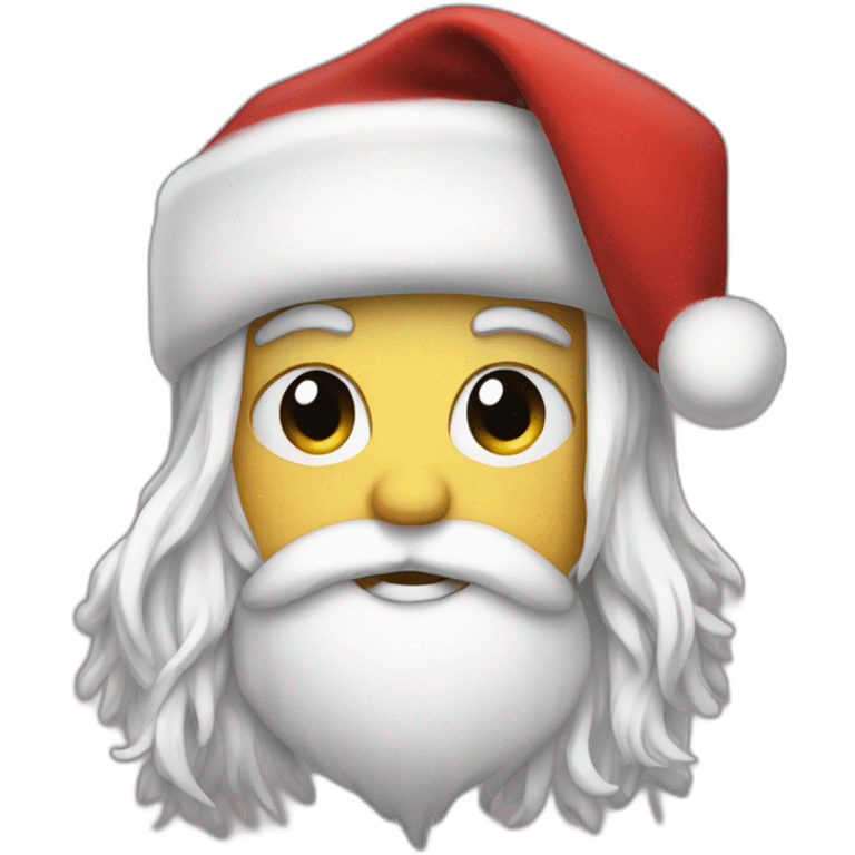 emo santa emoji