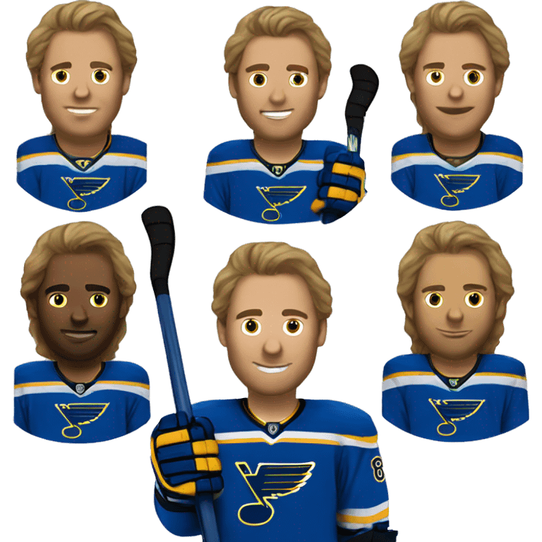 St. Louis Blues hockey emoji