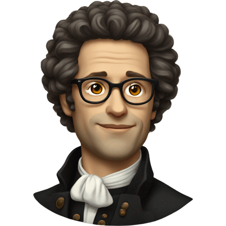 cool pushkin in glasses emoji