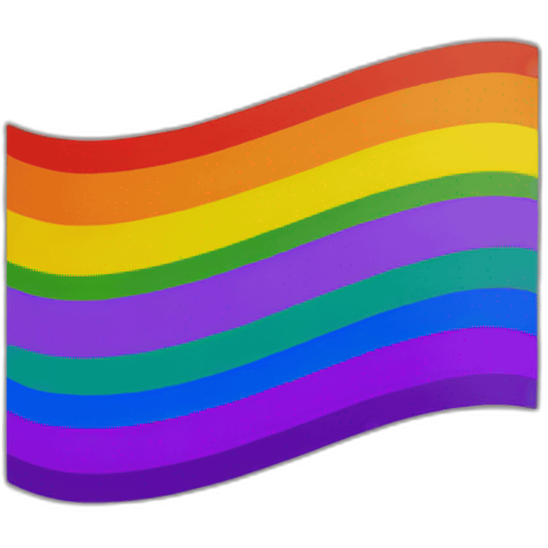 Drapeau lgbt pallete emoji