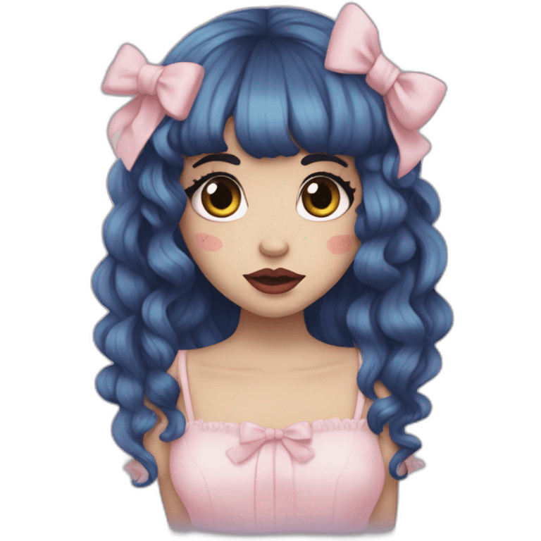 Melanie Martinez in nymph form emoji