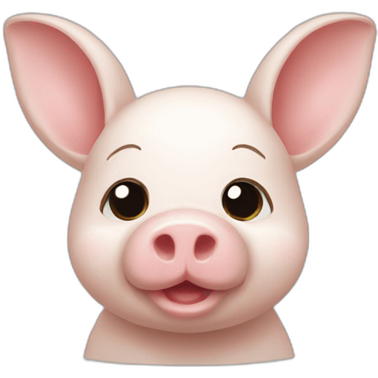 Cochon lapin emoji