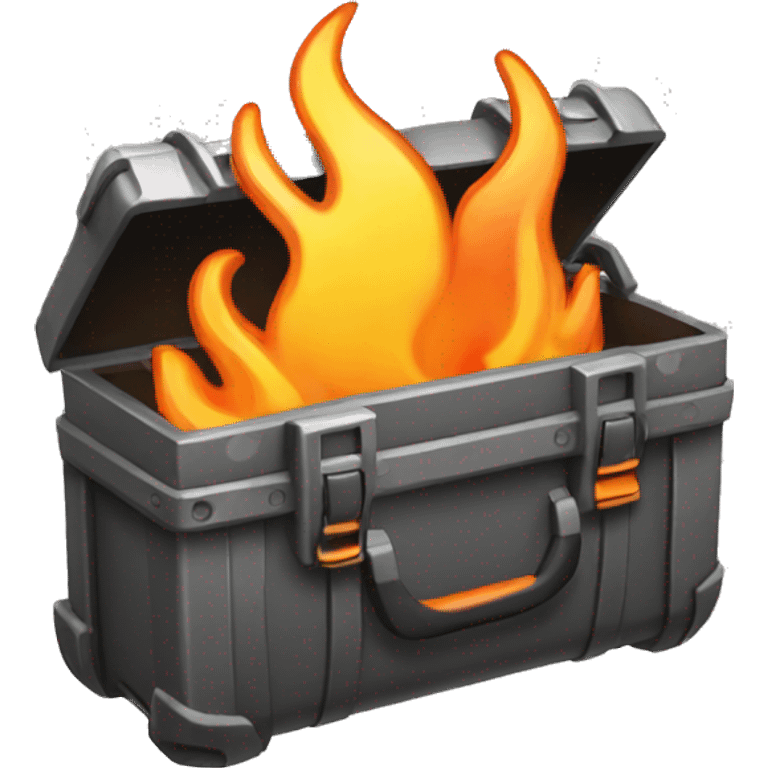 tool case in flame emoji