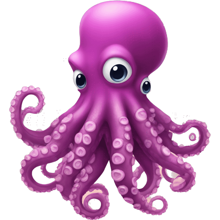 Pulpo enamorado emoji