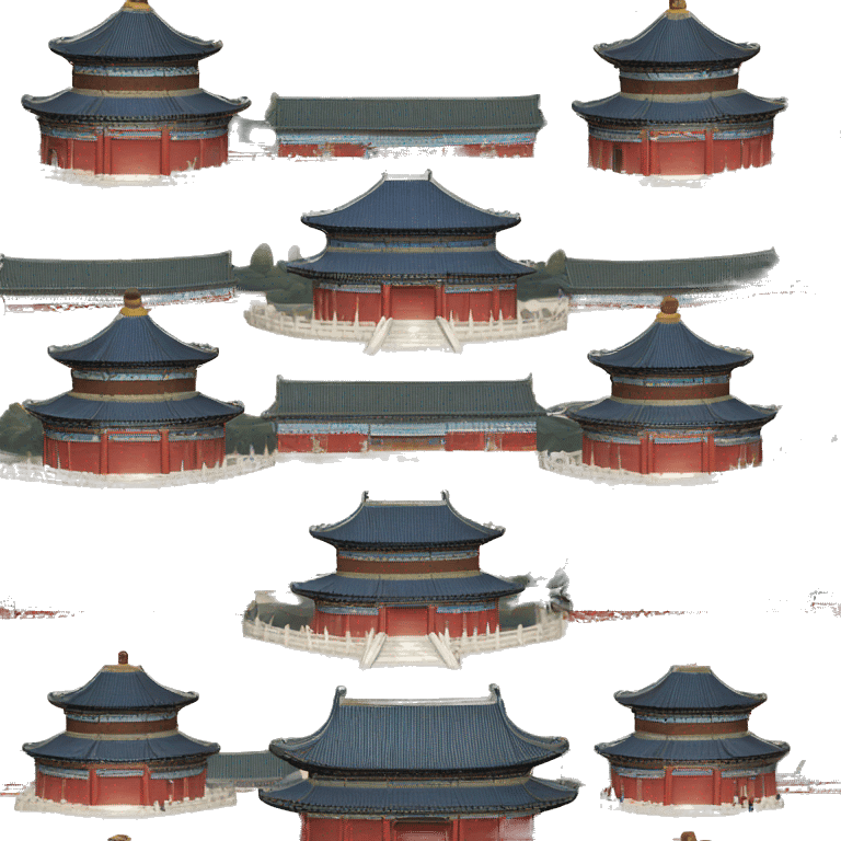 beijing temple of heaven emoji