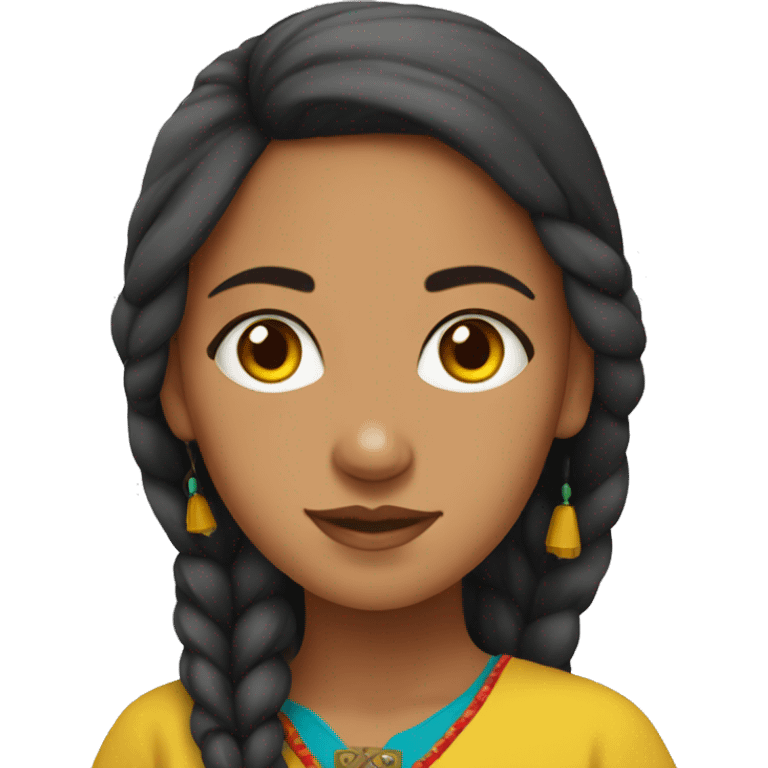 Amazigh girl  emoji