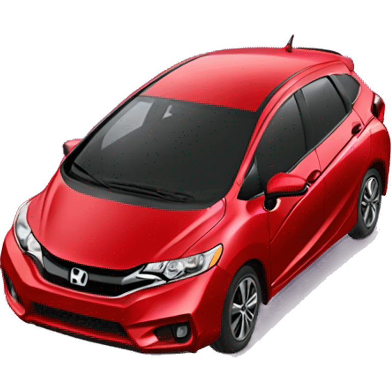 Red Honda Fit emoji