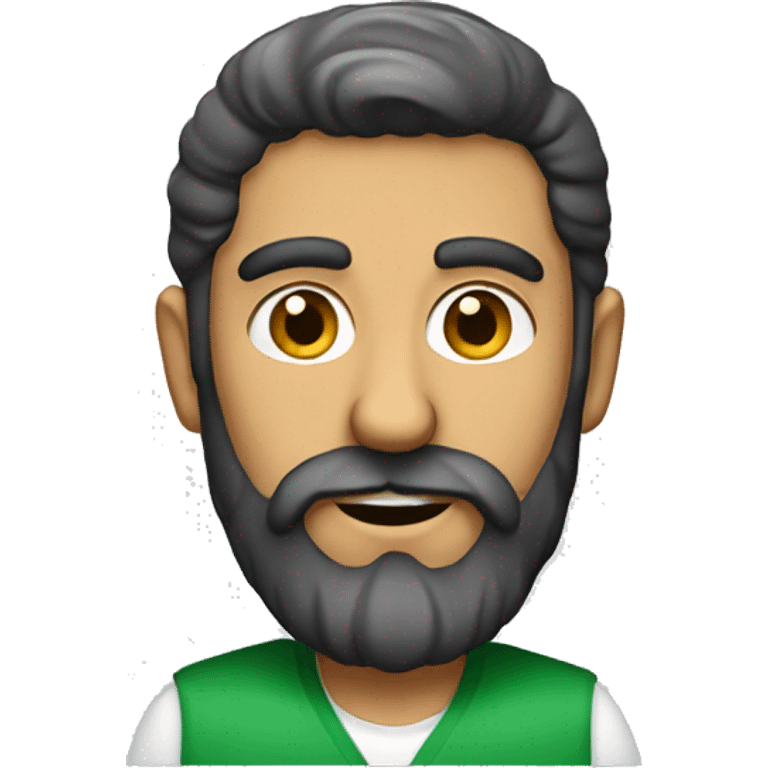 Shady bearded Italian guy  emoji