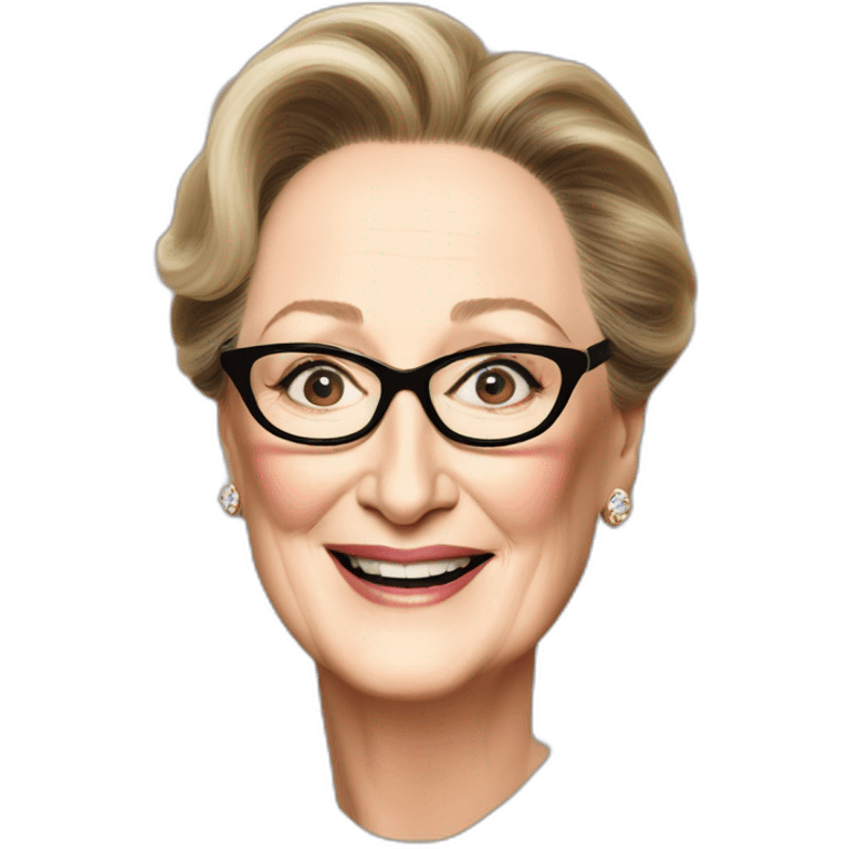 Meryl streep emoji