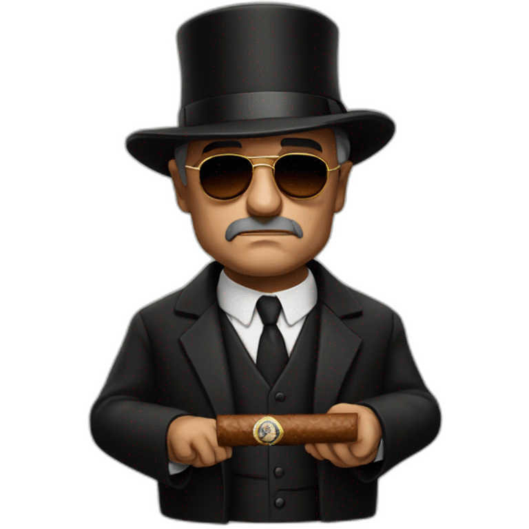 the godfather with cigar emoji