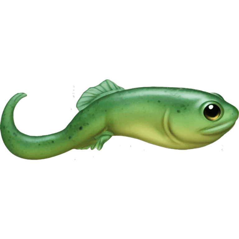 realistic tadpole emoji