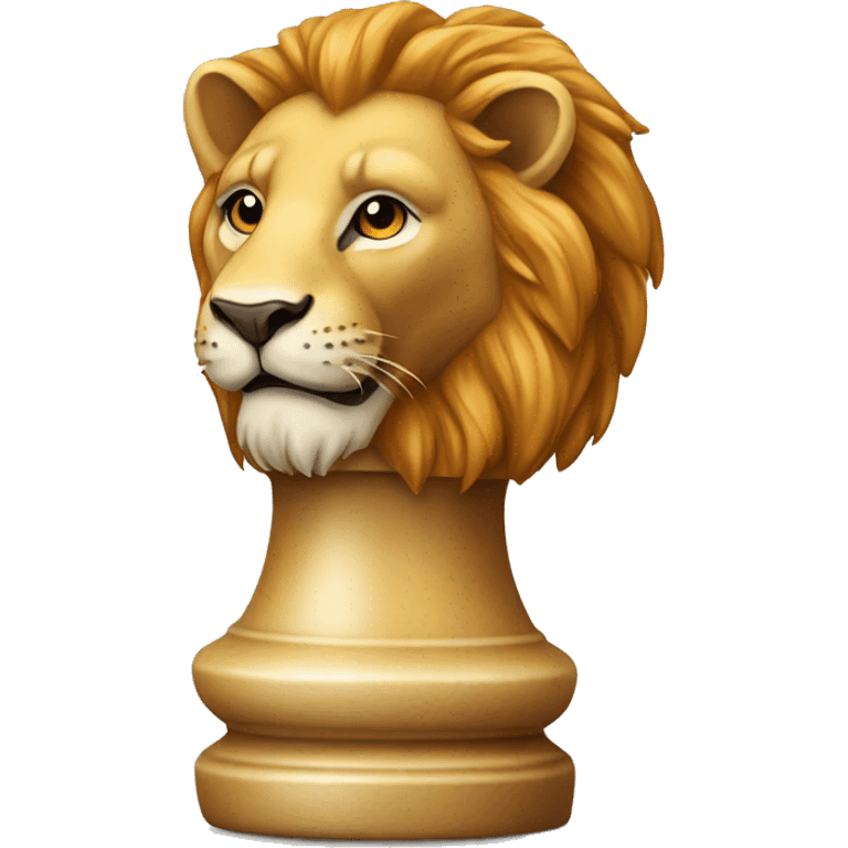 lion chess piece emoji