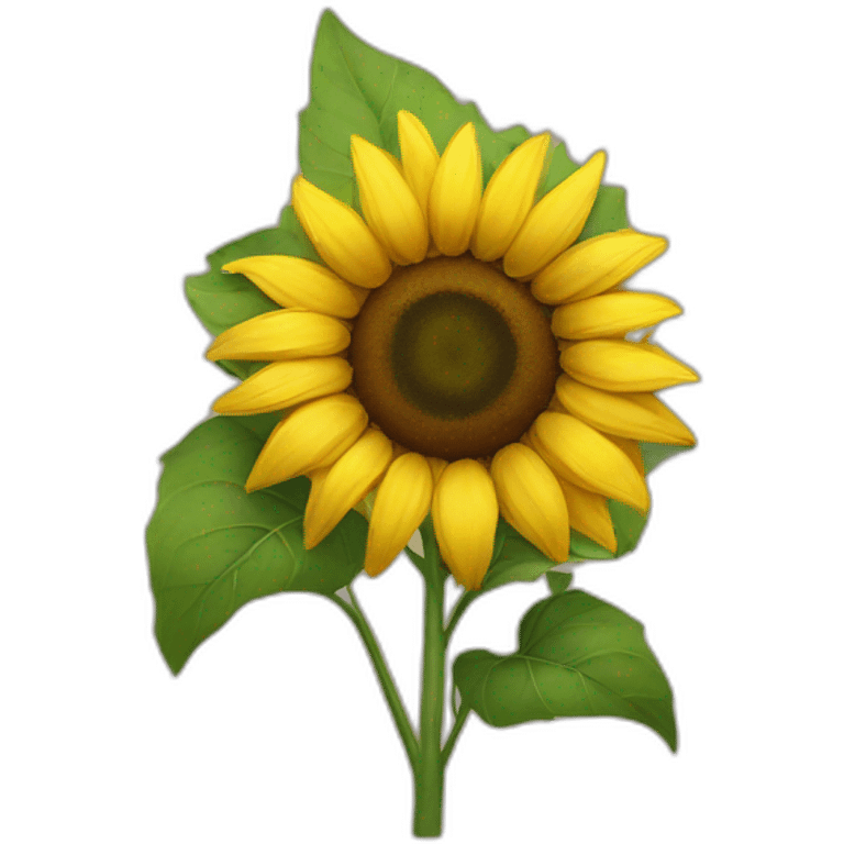 sunflower love emoji