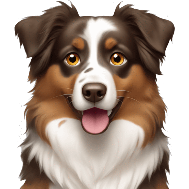 Australian Shepherd brown  emoji