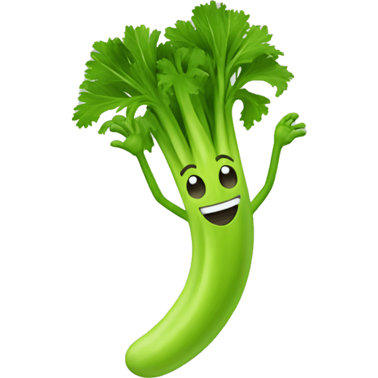 dancing celery  emoji