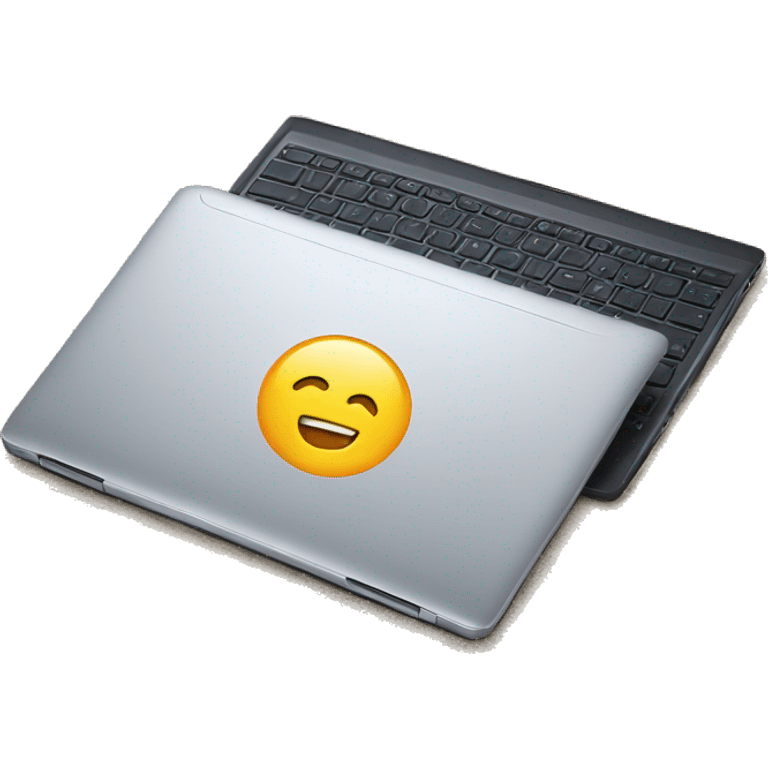 laptop on beach emoji