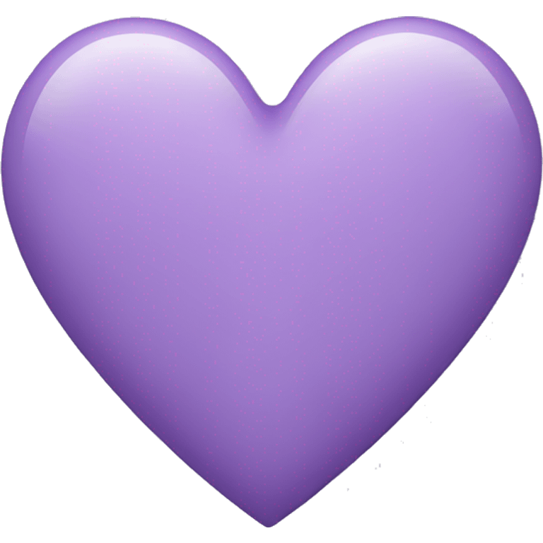 light purple heart emoji