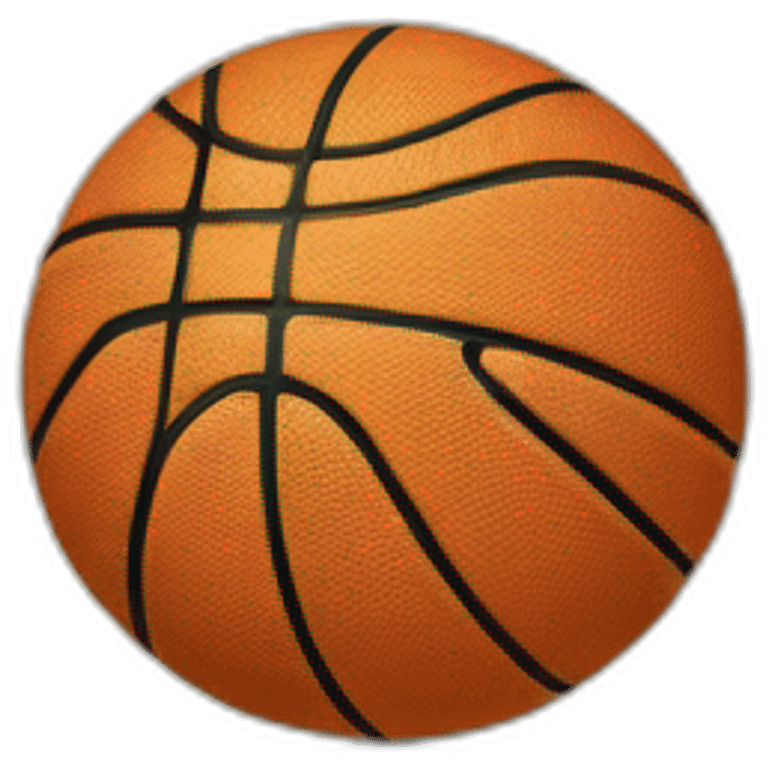 Basketball ball with a sponje Bob  it emoji