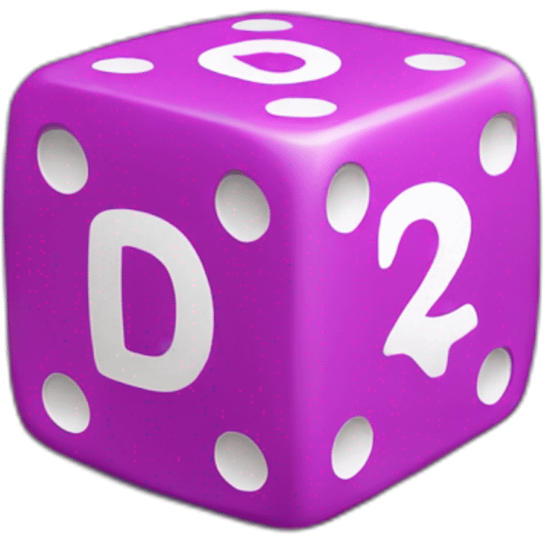 d8 dice emoji