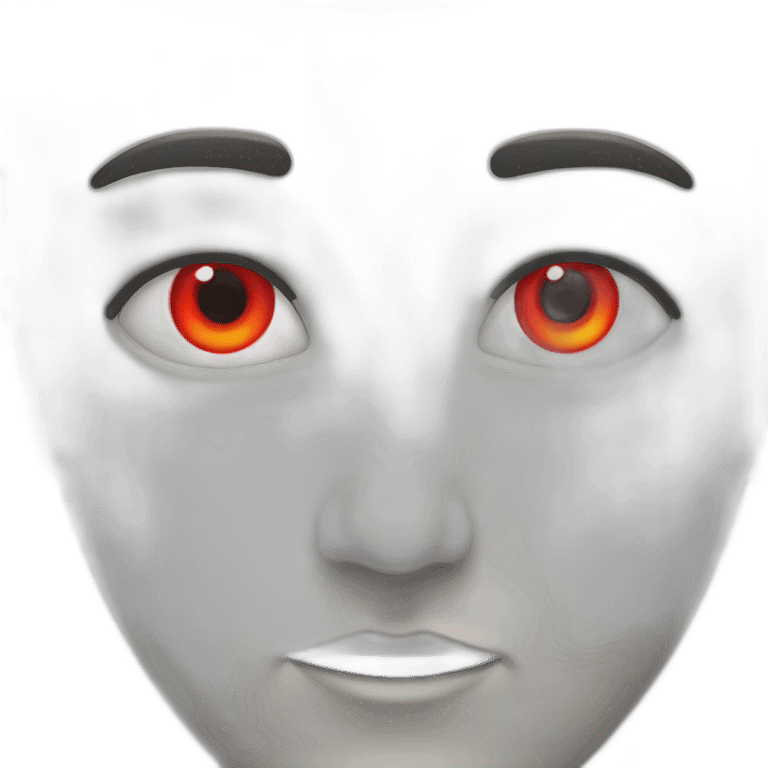 RED EYES emoji