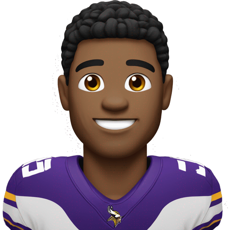 Justin Jefferson Minnesota Vikings emoji