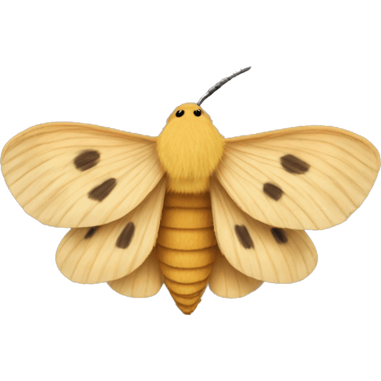 flannel moth emoji