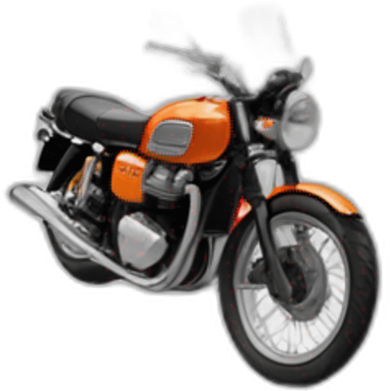 Triumph bonneville t140 e emoji