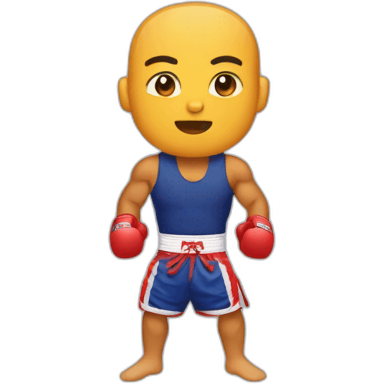 Muay Thai fighter emoji