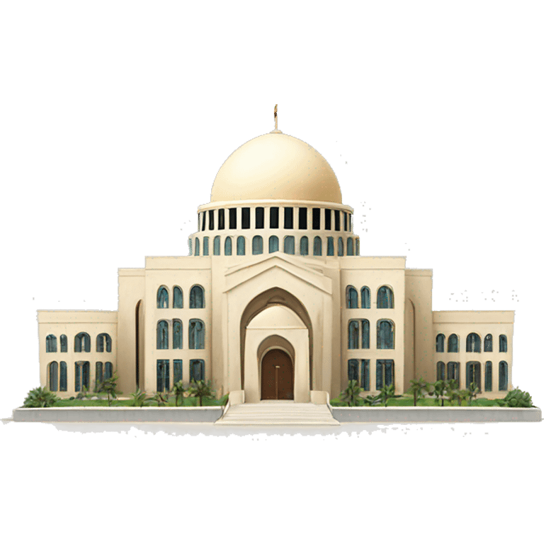 The arab Government building emoji